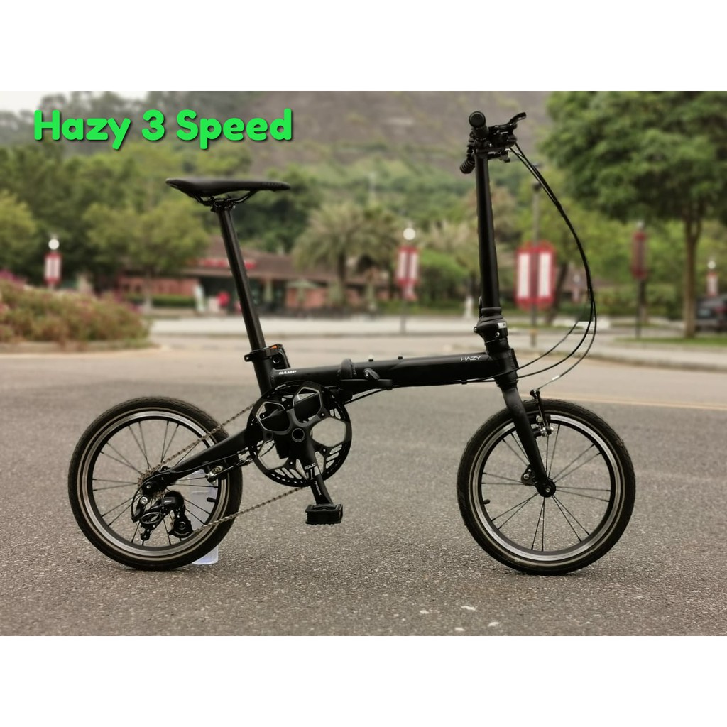 Sepeda Lipat Folding Bike Camp Hazy 3sp