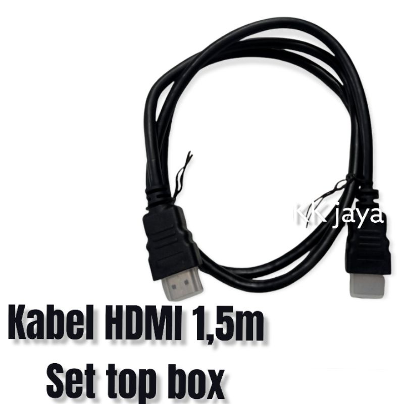 KABEL HDMI 1,5m/kabel TV digital settopbox/murah bagus