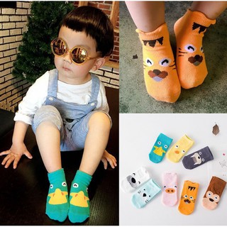 KINGS K385 Kaos  Kaki  Anti Slip Animal  Baby Socks 