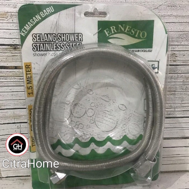 Selang Shower 1,5M Stainless Steel Ernesto