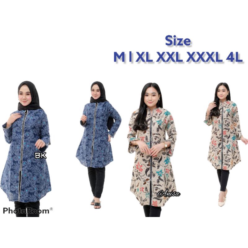tunik batik busui-tunik batik modern