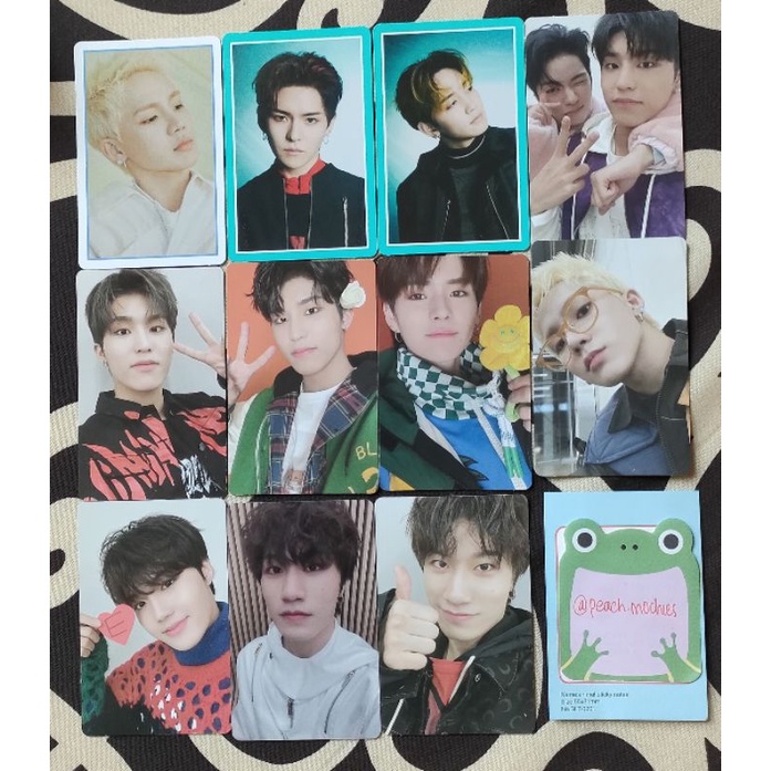 TREASURE PHOTOCARD THE SECOND STEP CHAPTER ONE GREEN BLUE HYUNSUK JEONGWOO YEDAM DOYOUNG JAEHYUK YOS
