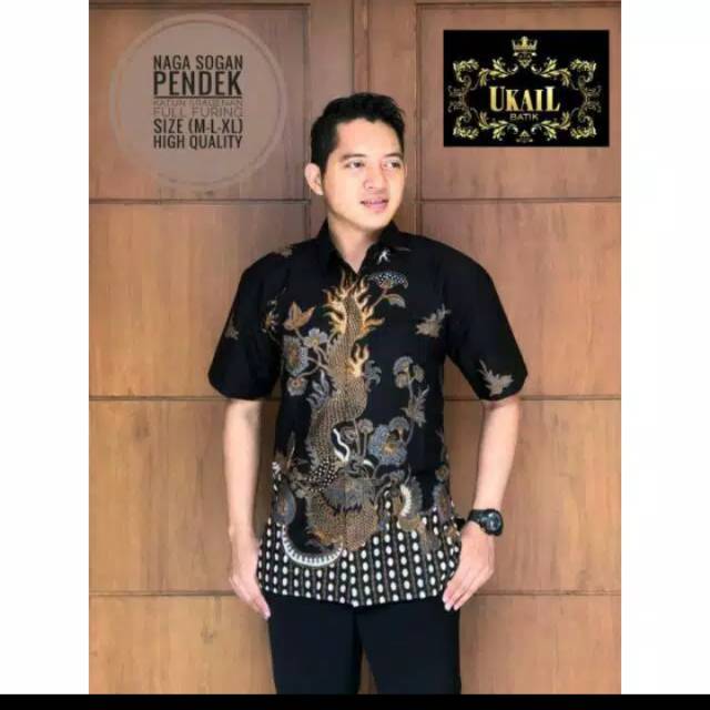 BAJU BATIK SAGON LENGAN PENDEK