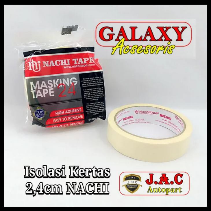 

Kualitas Terbaik Isolasi Kertas Nachi Lebar 2.4Cm