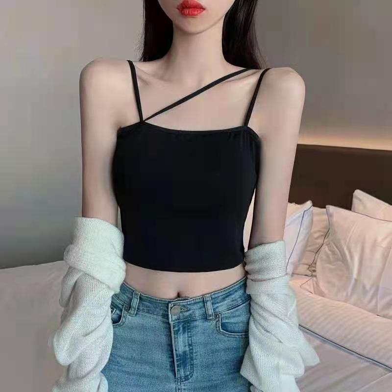 GO! BR791 bh tanktop crop top 3 tali  pakaian dalam wanita cewek korea tank top cup bra