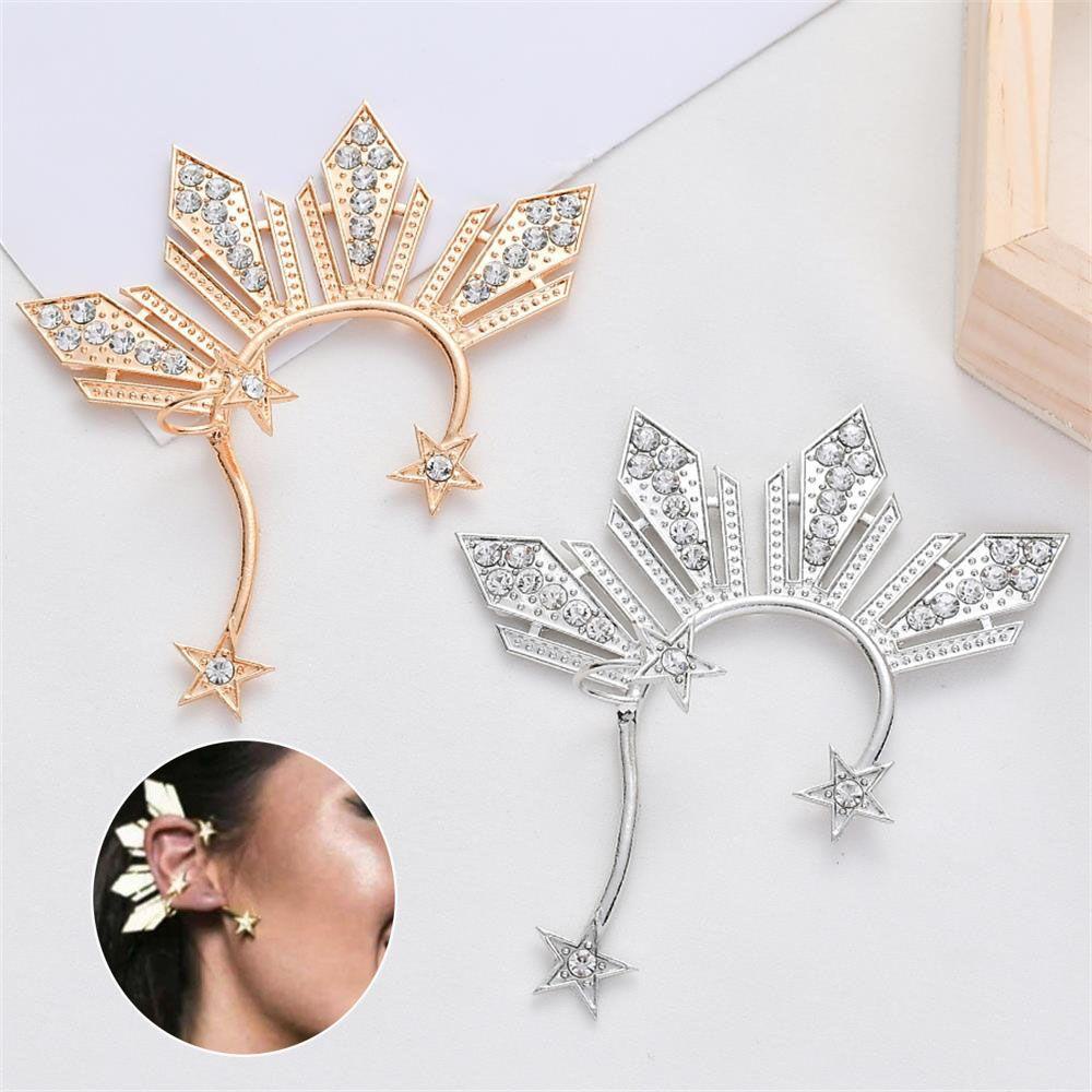 Lily Ear Wrap Pesta Wanita Pria Tanpa Tindik Anting Tragus