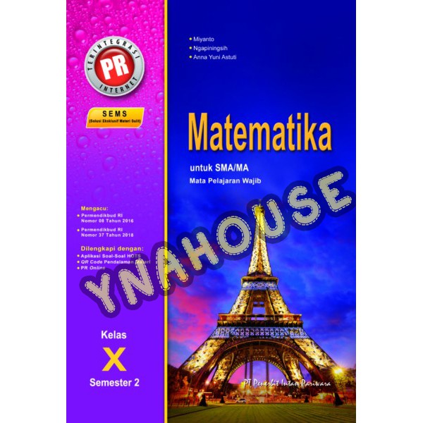 Buku Pr Intan Pariwara Sma Ma Kelas X 10 K 13 Semester 2 Shopee