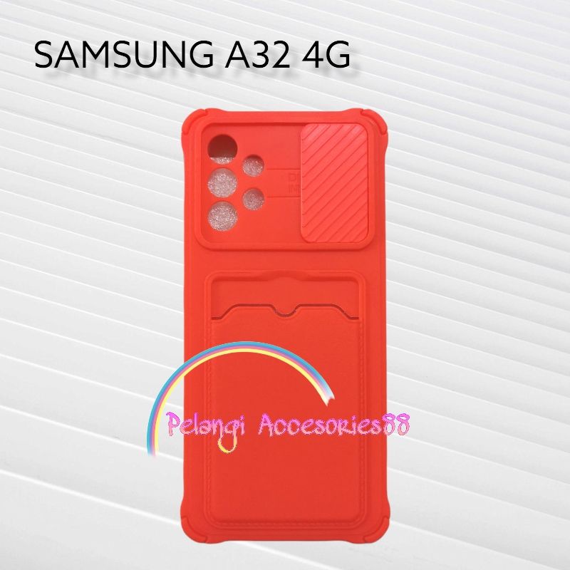 CASE SAMSUNG A32 4G CASE SOFTCASE SLEDING WARNA WARNI