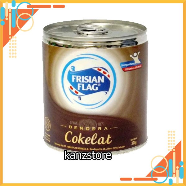 

susu coklat bendera 370g