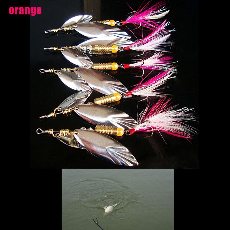 (Happy) Umpan Pancing Sendok 8g Untuk Ikan Bass / Trout / Pike