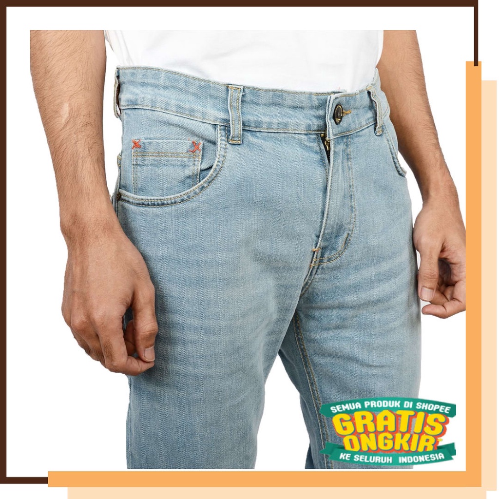 New Bawahan Cowok Terkini BTS Lmc 511 Lmc Marfa (56497-0067) / Redcable Jeans Denim Slimfit - Malgie