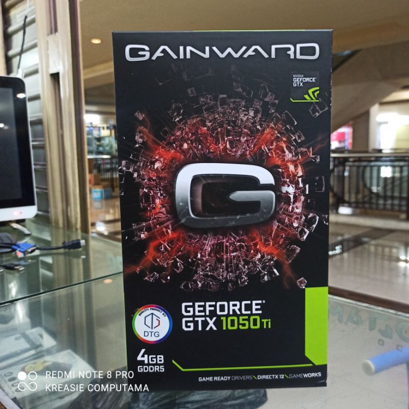 VGA GEFORCE GTX 1050 TI GAINWARD ORIGINAL PRODUK
