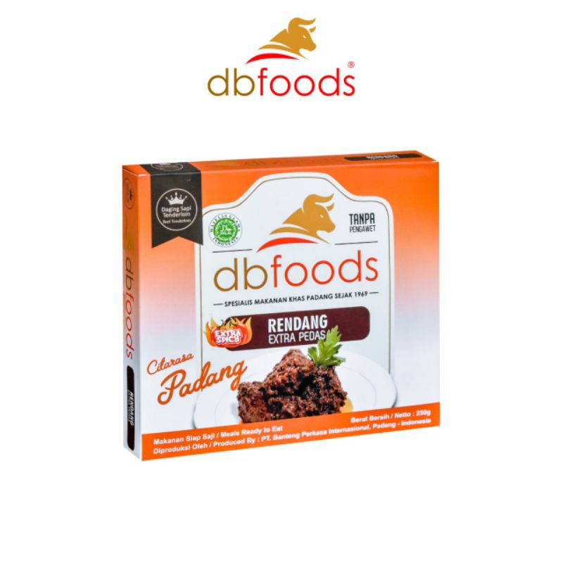 

Rendang Extra Pedas 250gr - DB Foods