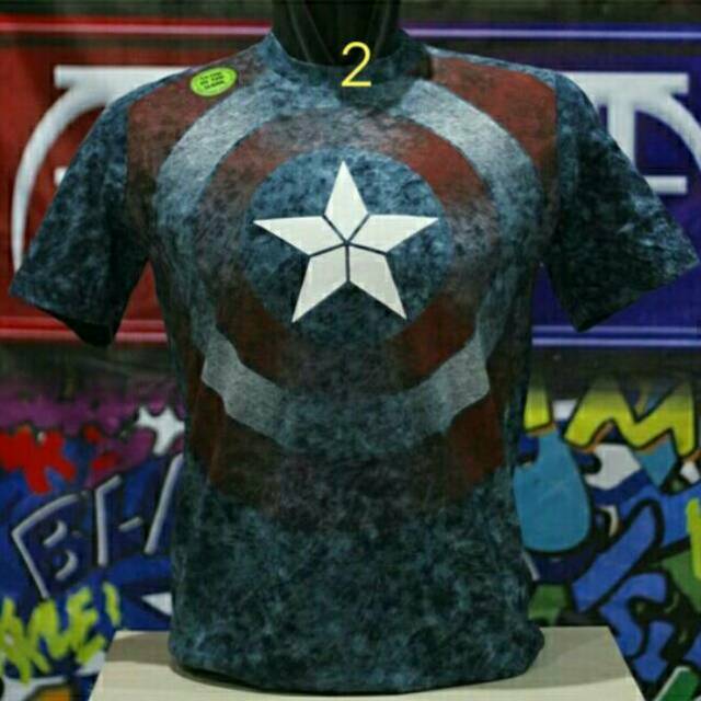 Kaos Kapten Amerika Army