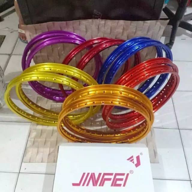 Lingkaran jari-jari velg jinfei 140x140 ring 17 36hole depan belakang