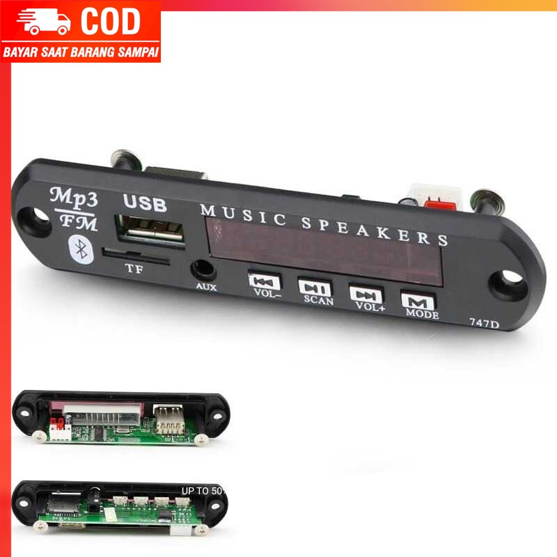 (100% BARANG ORI) KEBIDU Tape Audio Mobil MP3 Player Bluetooth Wireless 12V - JSD-565