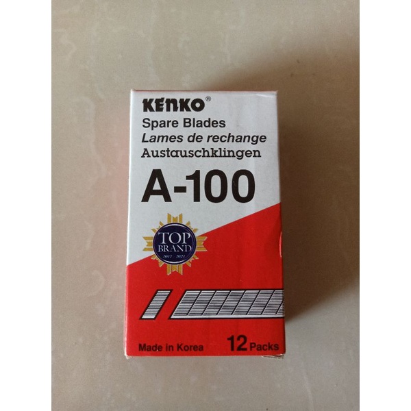 

(12Tub) Isi Cutter Kenko A-100 kecil - Isi Cutter Kenko untuk Cutter kecil