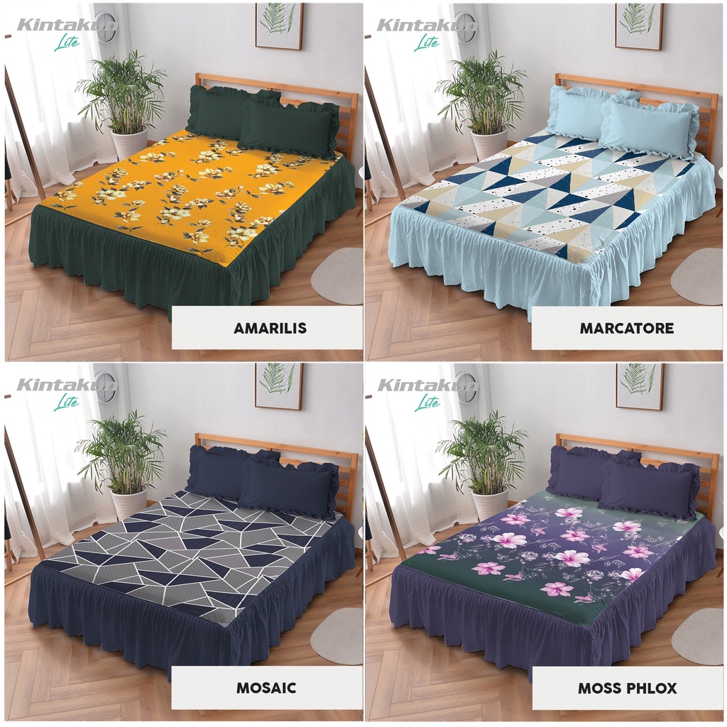 Kintakun New LITE Sprei Rumbai UK. 180X200