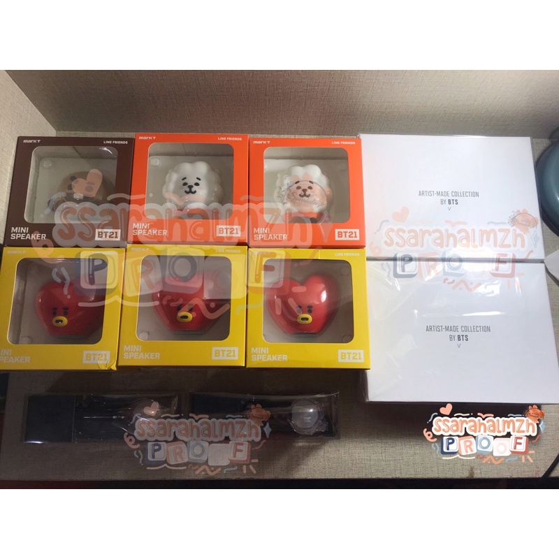 Jual Bt Mini Bluetooth Speaker Bts Sale Line Friends Naver Tata