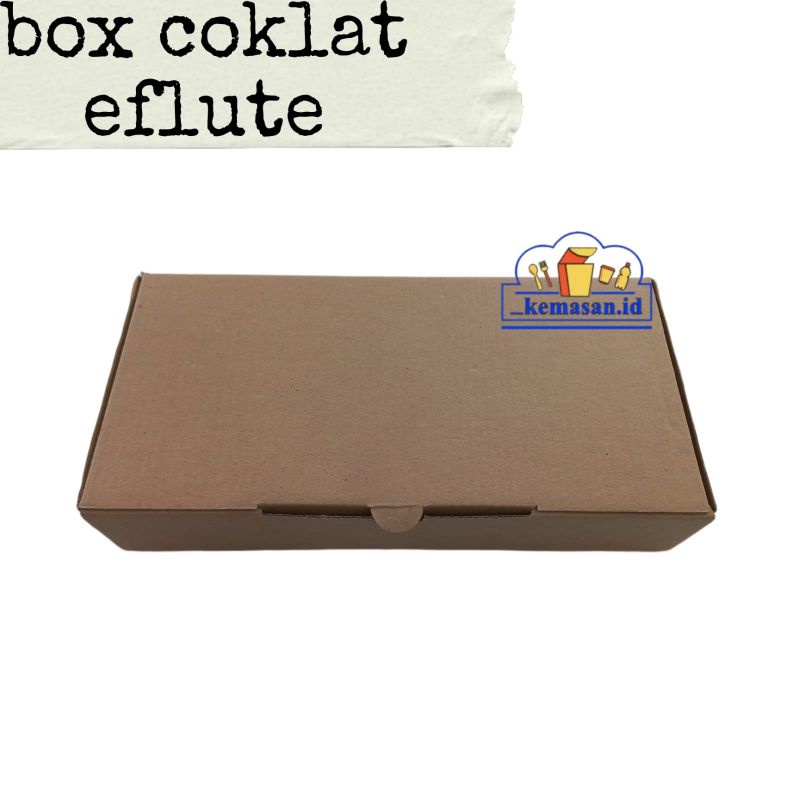 

BOX COKLAT EFLUTE 25X12.5X5 10PCS LC