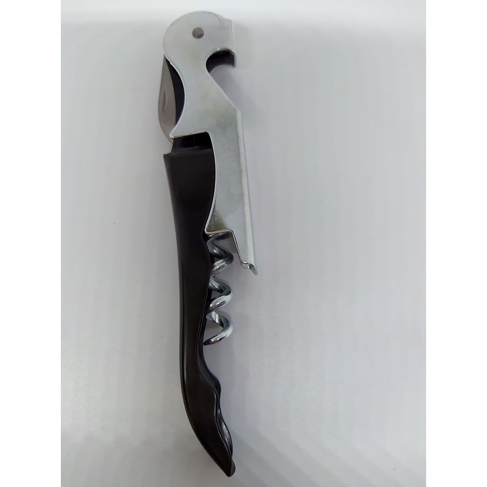 Pembuka Tutup Botol Wine Bottle Opener Stainless Steel - WS01 - Black