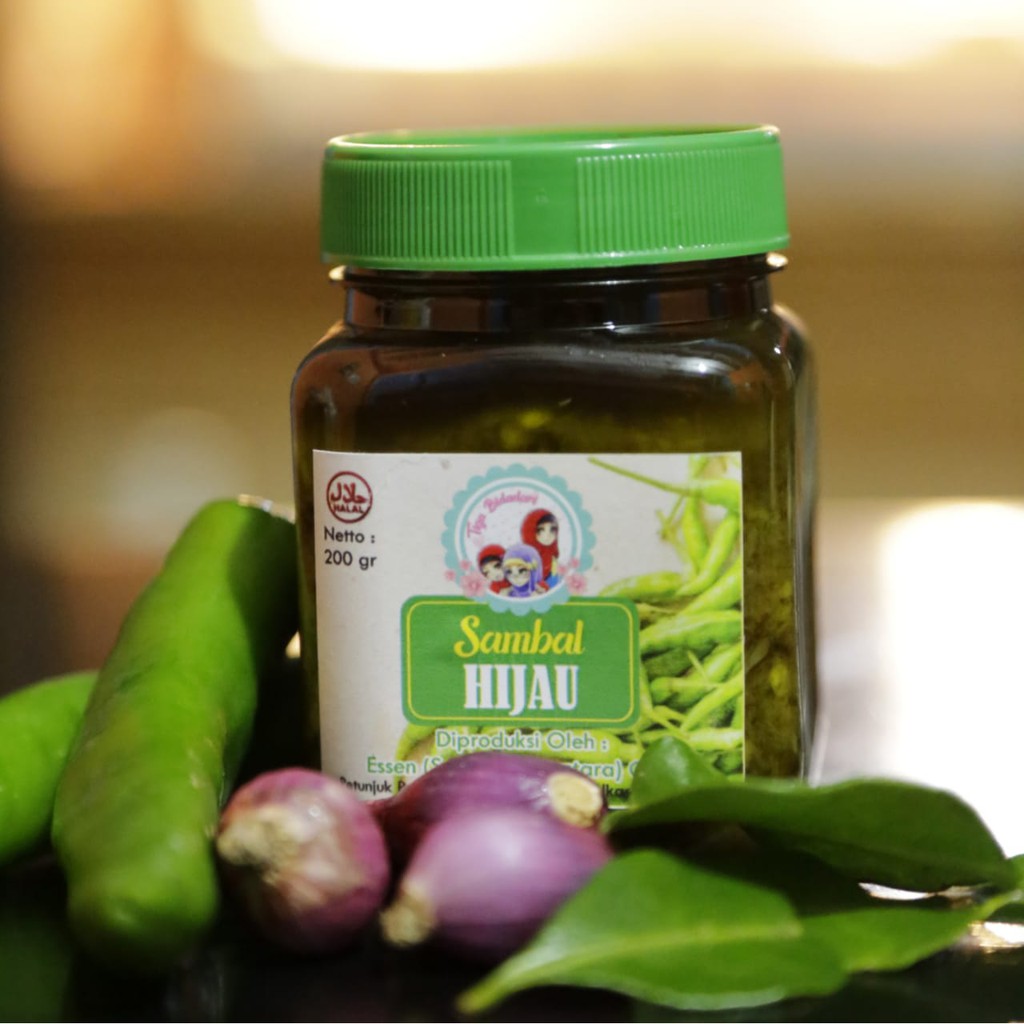 

Sambal Hijau Tiga Bidadari 200 Gr [Mantap Sambalnya, Yakin Ketagihan]