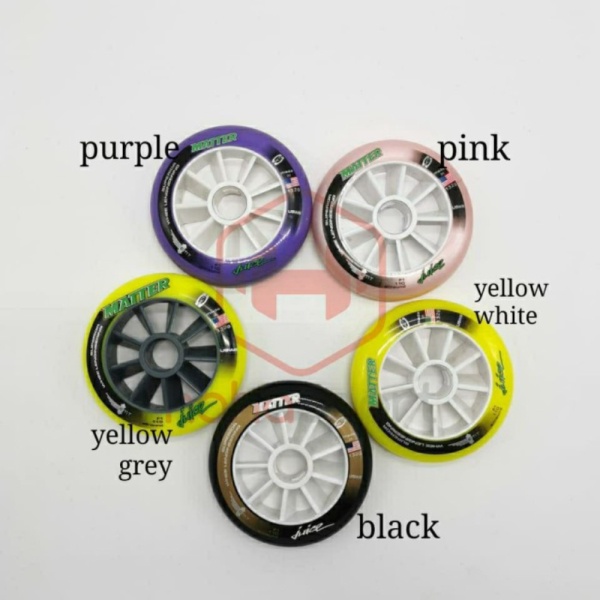 Promo Roda Sepatu Speed Matter Juice 110mm - Yellow White Murah