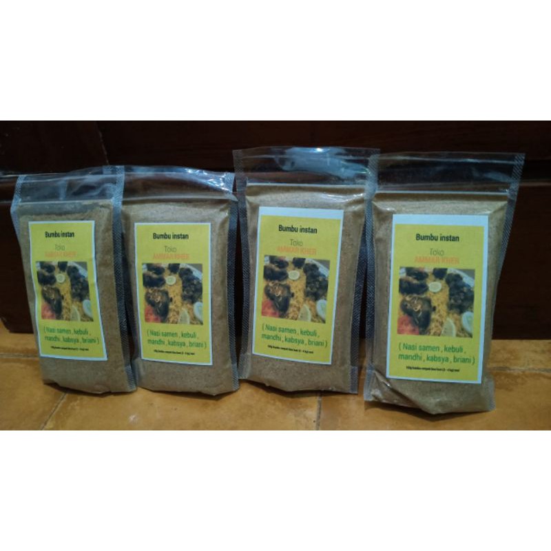 

bumbu instan nasi mandi kabsya briyani kabuli