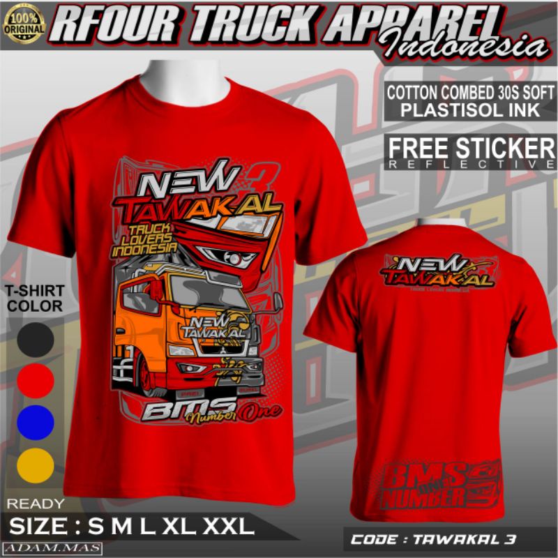 Kaos Truck Mania // Kaos Truck Wonogiri // Kaos Truk Anti Gosip // Kaos Truk Tawakal // Rfour Truck