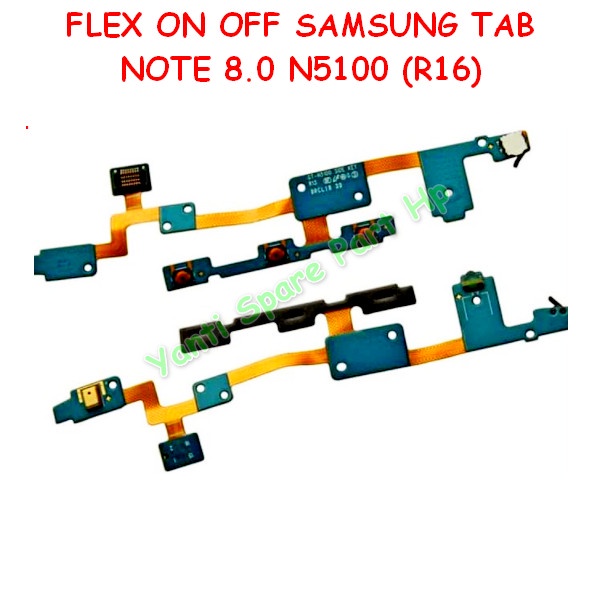 Flexible On Off Samsung Tab Note 8 N5100 Original New