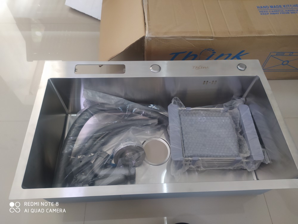 Bak Cuci Piring Stainless 304 Tebal Anti Karat 75cm