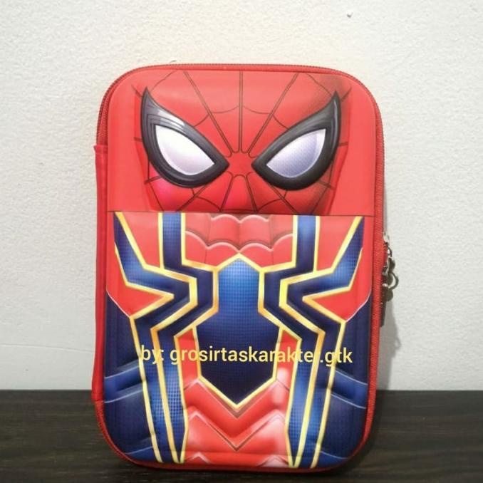 

Tempat Pensil Anak Avengers Spiderman Cars Transformer Hardcase Kotak - Spiderman