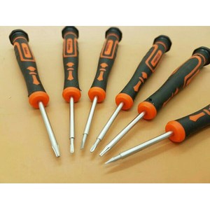 Obeng Ujung Magnet Screwdrivr Set Fine Durable Profesional 6 Pcs Murah