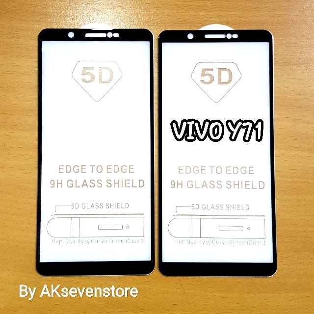 TEMPERED GLASS 5D FULL COVER VIVO Y71