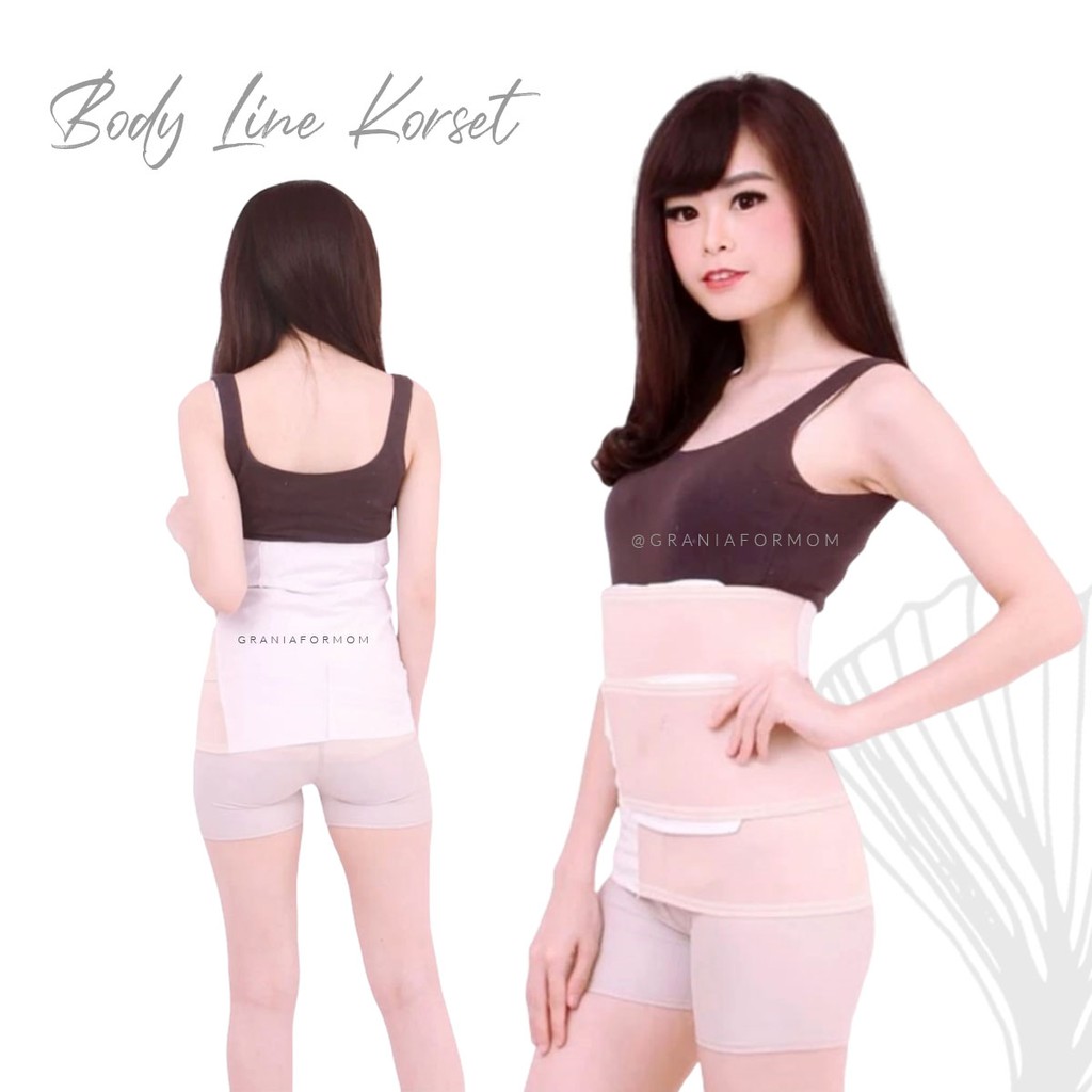 Korset Pelangsing / Stagen / Korset Melahirkan / Korset Setelah Melahirkan / Korset Body Line