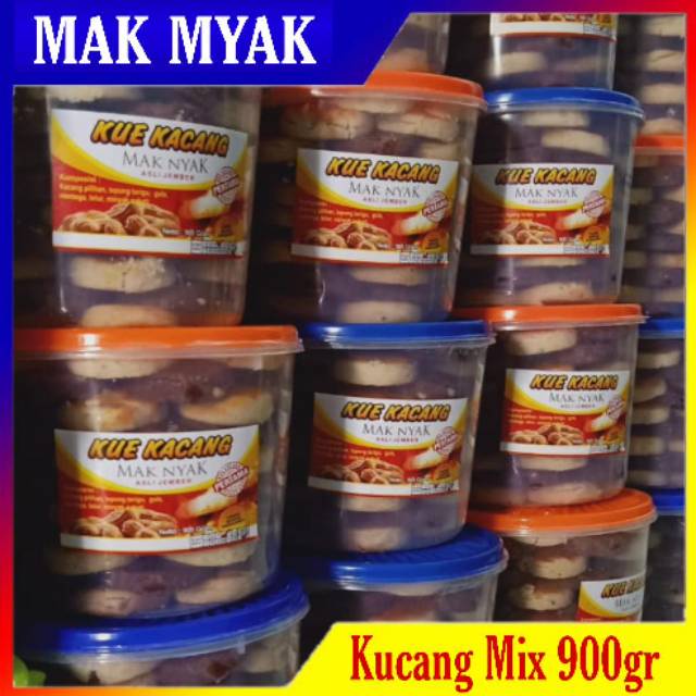 

Kue Kacang Mix 900gr MAK NYAK