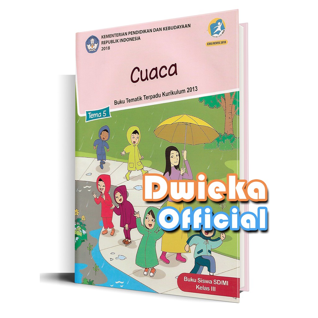 Buku Siswa Tematik Kelas 3 Tema 5 Cuaca Kurikulum 2013 Revisi 2018