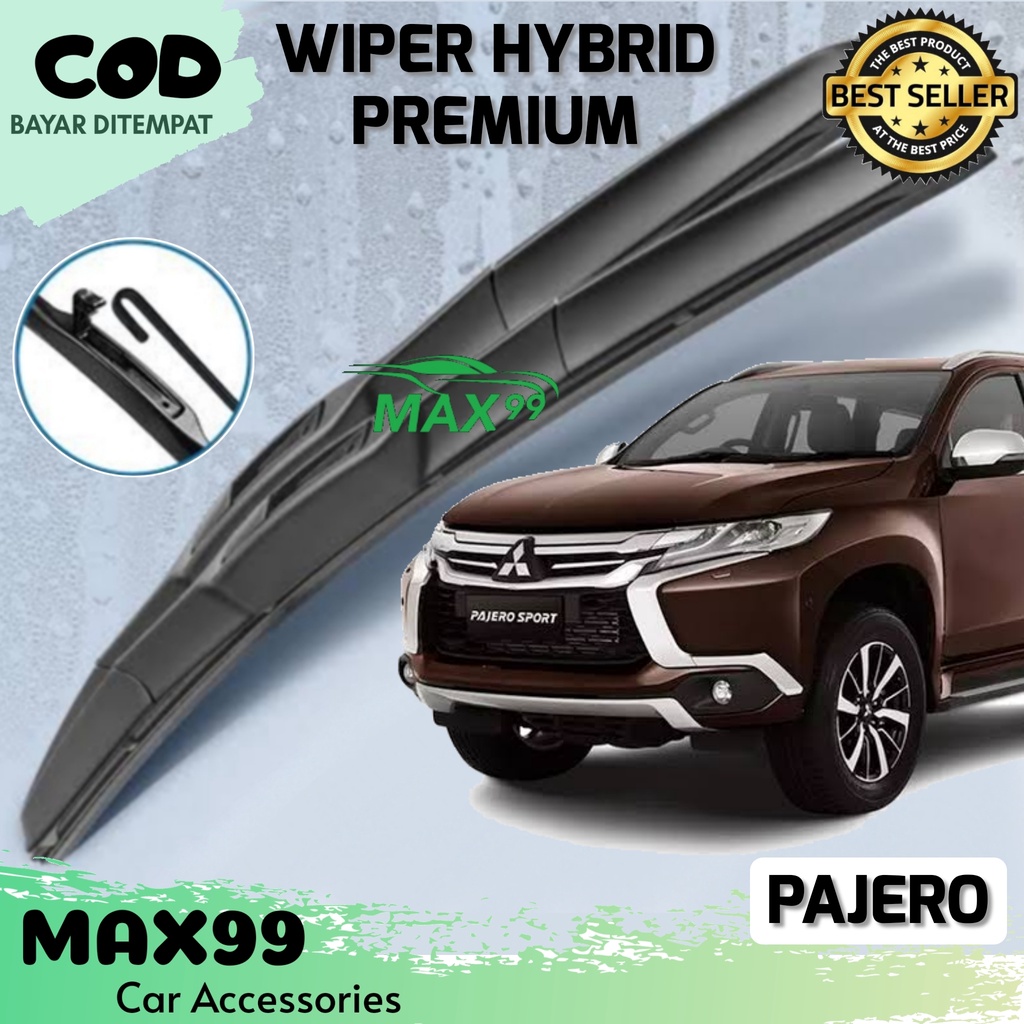 COD - WIPER HYBRID PAJERO / WIPER HYBRID PREMIUM PAJERO / WIPER KACA HYBRID MITSUBISHI PAJERO