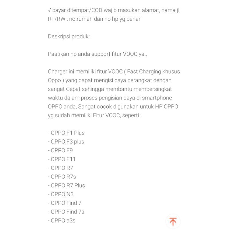 PROMO CHARGER OPPO FAST CHARGING ORIGINAL SUPPORT VOOC F9 F3 F7 F5 micro type C android