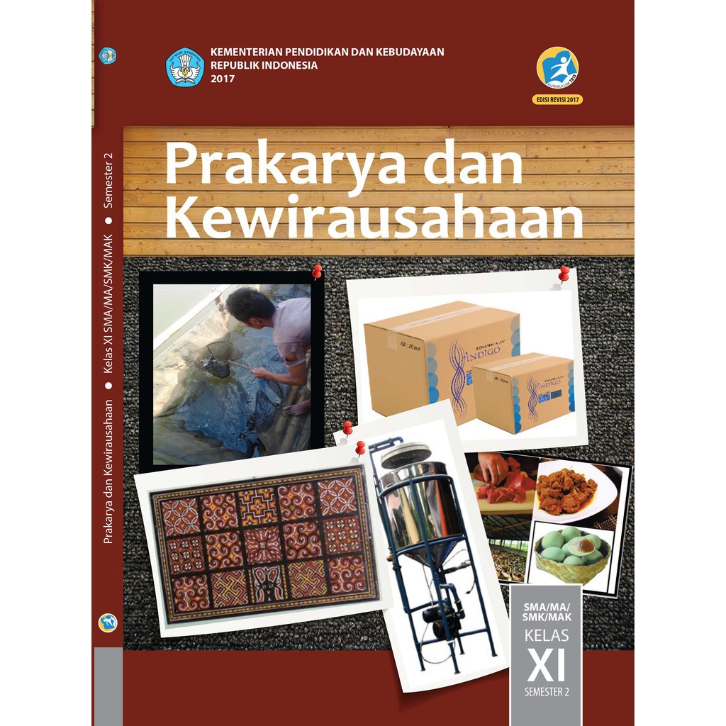 Buku paket ipa ips matematika bahasa indonesia inggris pkn pai senibudaya prakarya pjok sma kelas 11-PRAKARYA SEMESTER 2