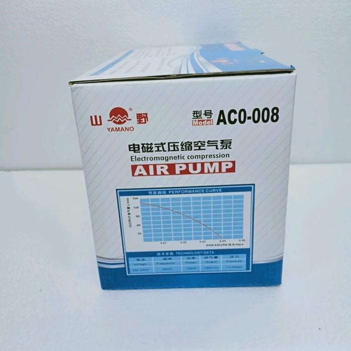 Yamano ACO 008 Air Pump Oksigen Blower Pompa Udara Aquarium Kolam