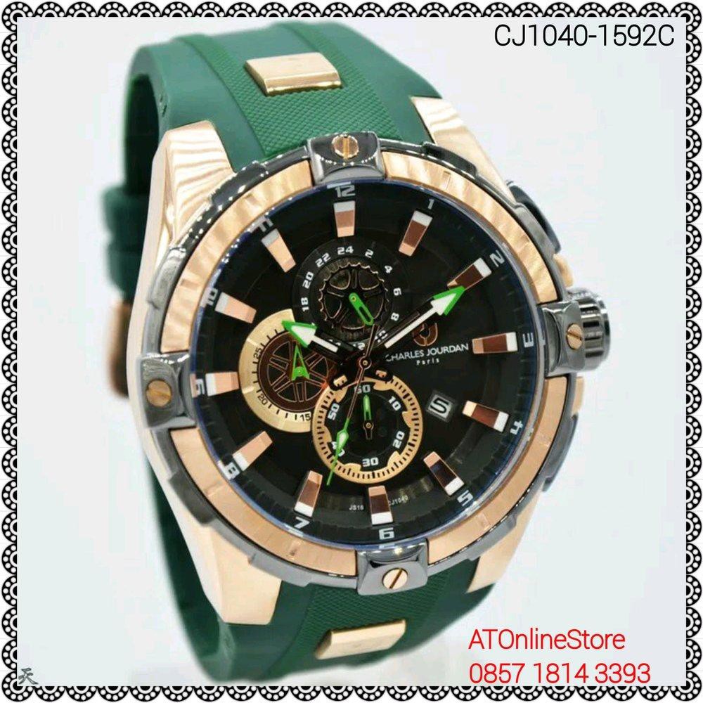Promo Jam Tangan Pria Charles Jourdan CJ1040-1592C Original Terbatas