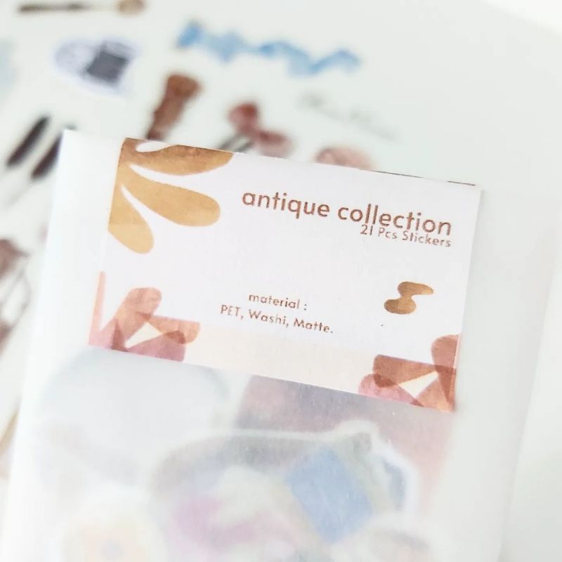 

VINTAGE ANTIQUE STICKERS