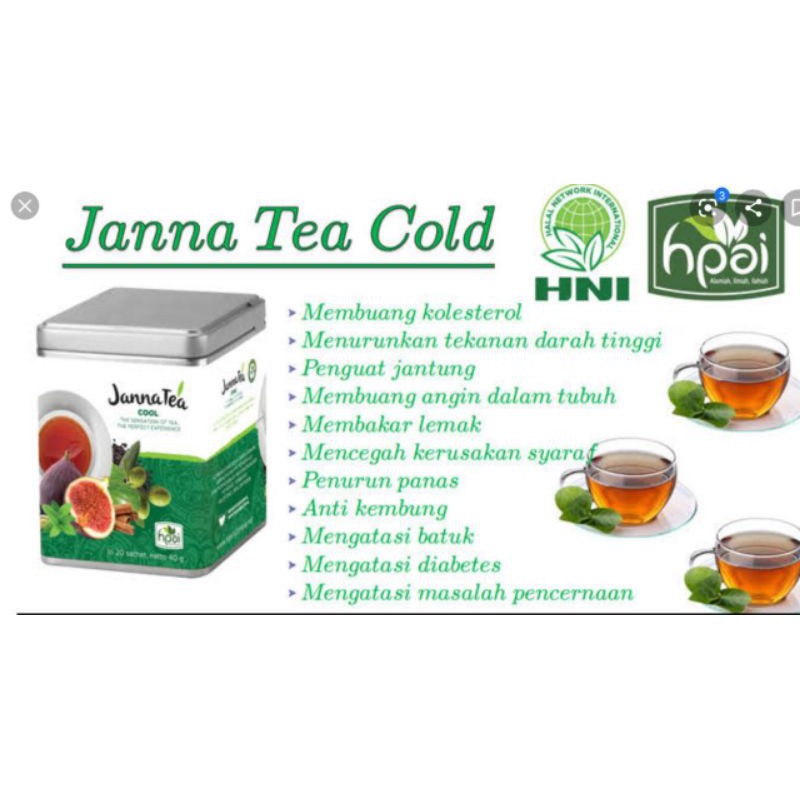 

Janna Tea Cold dan Hot