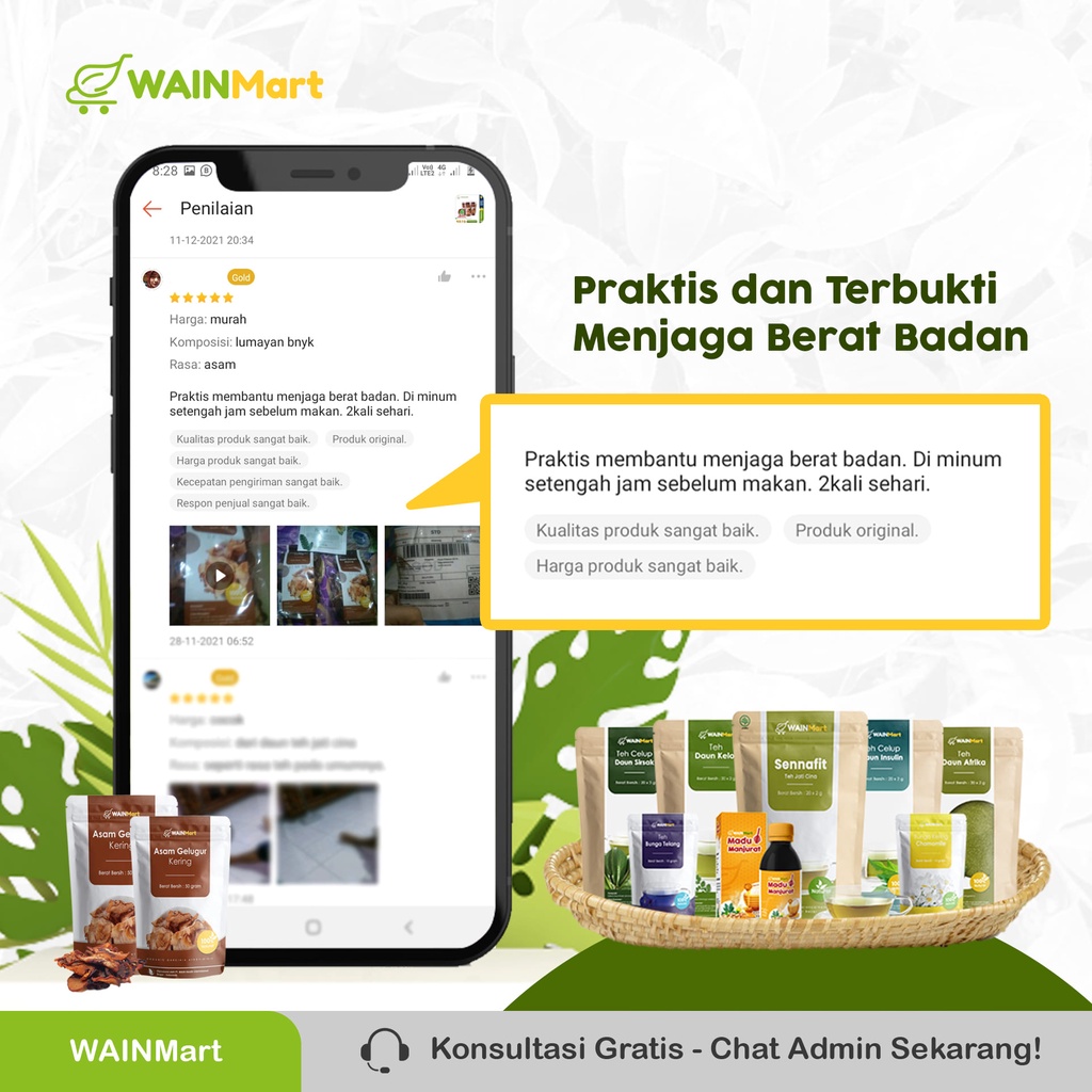 Asam Gelugur Kering Pelangsing Terbaik Herbal Original