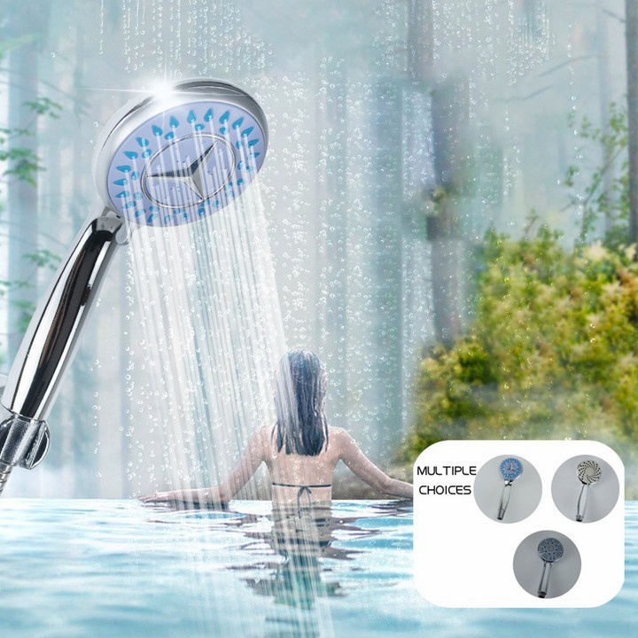 Set Hand shower B Shower Mandi warna crome Premium Quality - Solvex