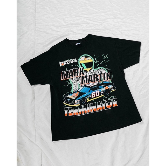 Vintage Roush Racing Mark Martin Terminator Nascar T-Shirt