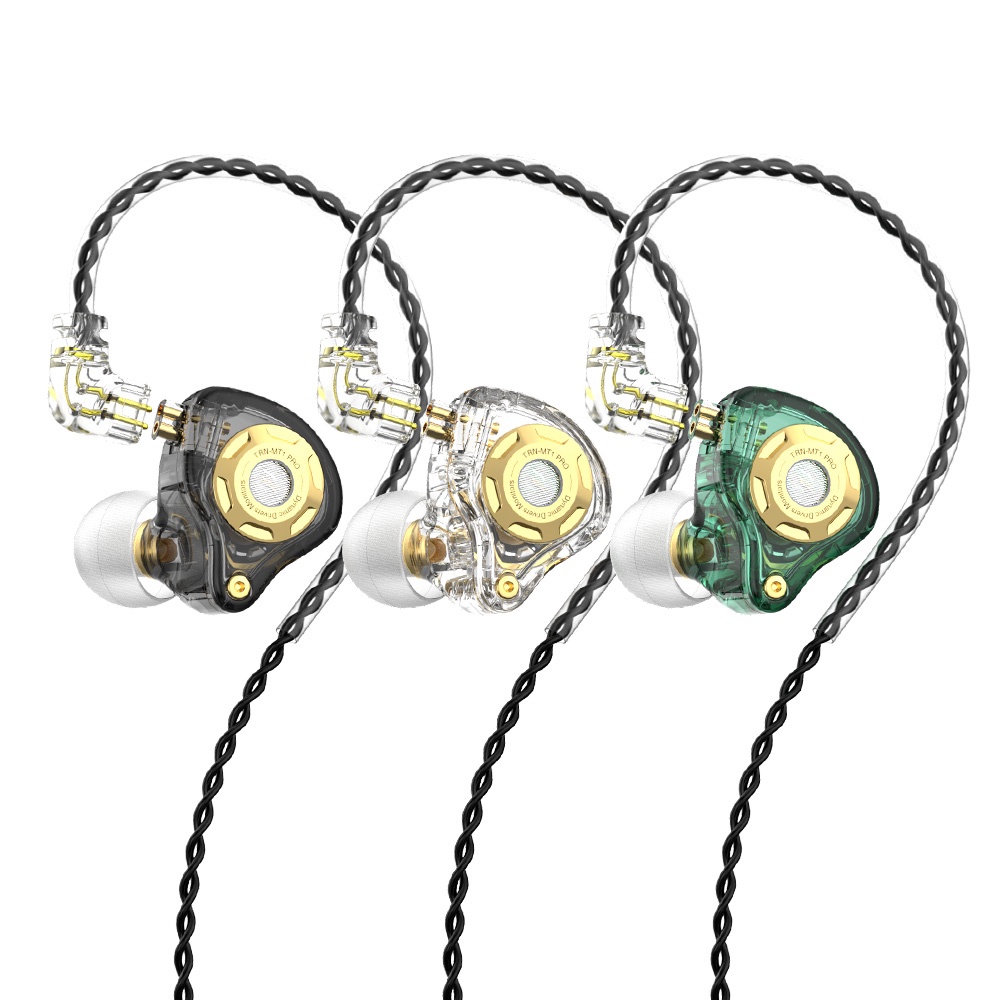 Trn MT1 Pro Earphone In ear HIFI Dinamis Heavy Bass Bahan Metal Untuk Olahraga Lari