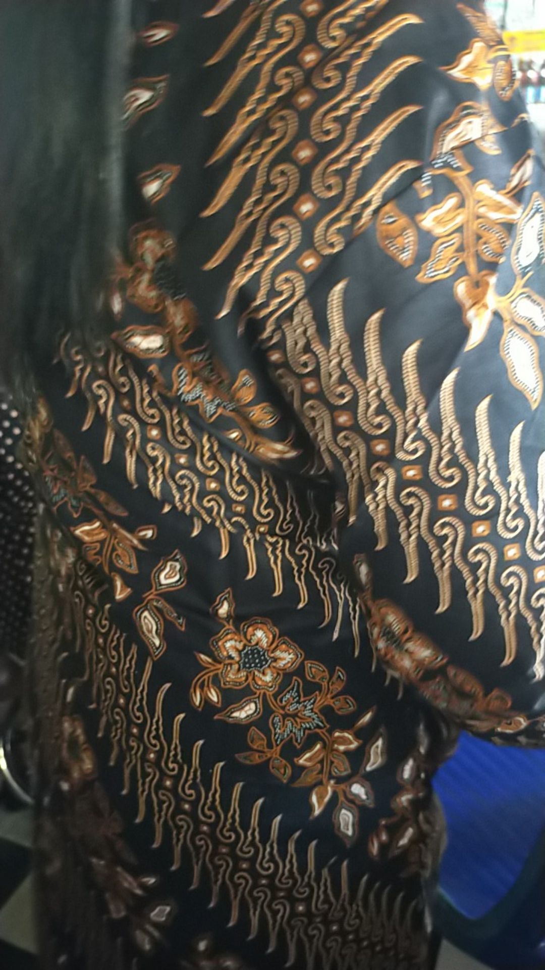 M-l-xl-xxl Batik Tunik Wanita Asj Sa Hrb026 Kenongo Pekalongan Sogan Tulis