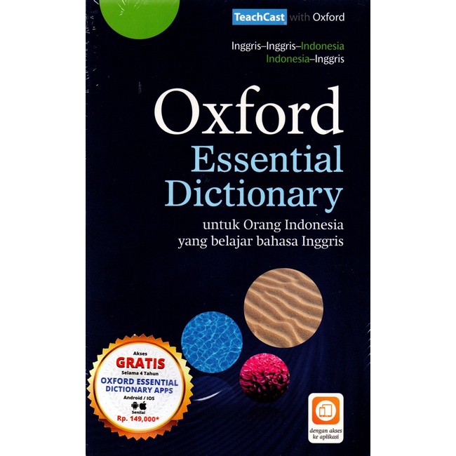(Original) Gramedia Pekanbaru - Oxford Essential Dictionary (Gratis Aplikasi)